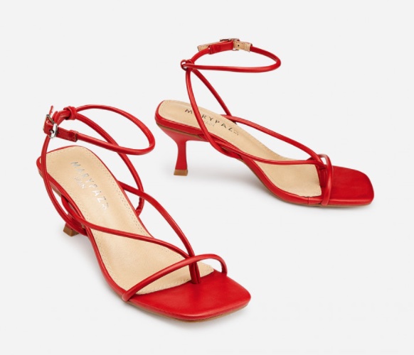 Sandalias tac&oacute;n MaryPaz