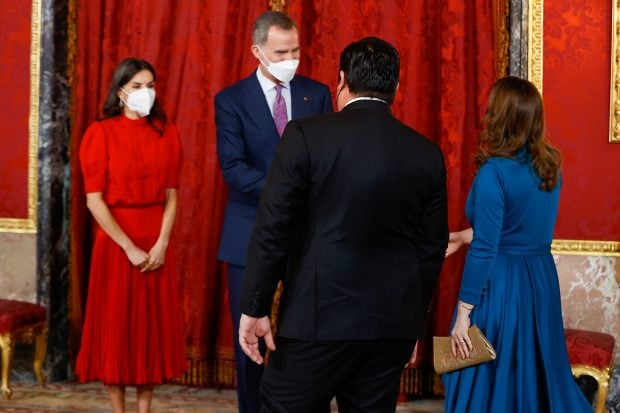 Los Reyes en un almuerzo oficial / Gtres