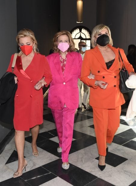 Mar&iacute;a Teresa Campos, Terelu Campos y Carmen Borrego en Sevilla./Gtres