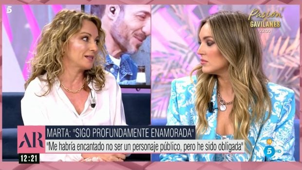 Marta Riesco y Sandra Aladro en 'El Programa de Ana Rosa' / Telecinco