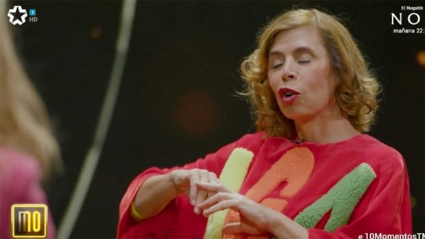 &Aacute;gatha Ruiz de la Prada en '10 momentos'./TVE
