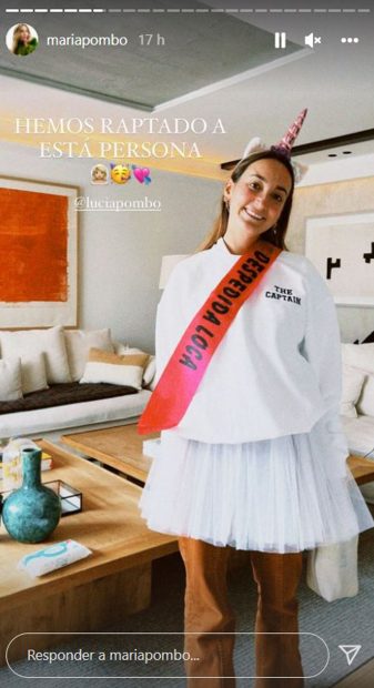 Despedida de soltera de Luc&iacute;a Pombo / Instagram