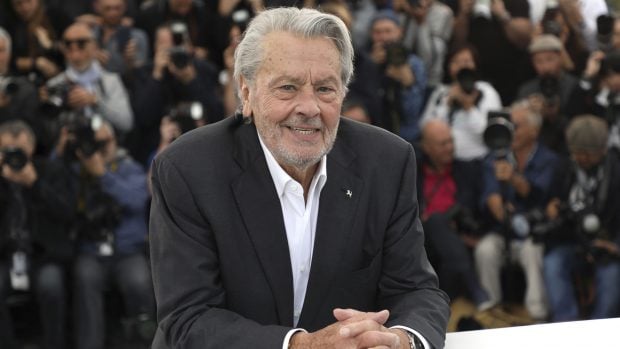 Alain Delon en el festival de Cannes en 2019./Gtres