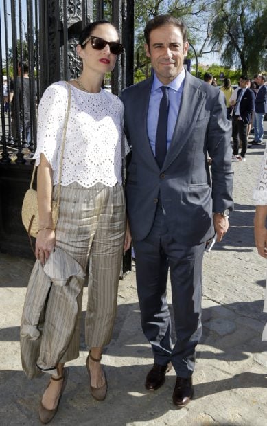 Miguel B&aacute;ez y Carolina Herrera / Gtres