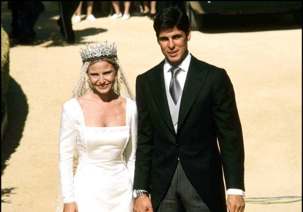 Eugenia Mart&iacute;nez de Irujo y Francisco Rivera en su boda / Gtres