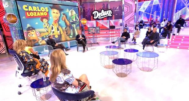 Carlos Lozano en el 'Deluxe' / Telecinco