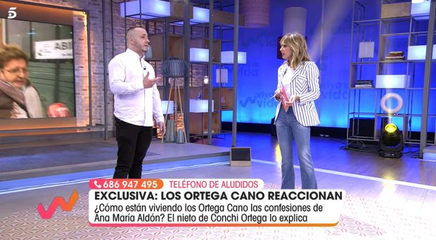 Fran Rioja en 'Viva la vida' / Telecinco