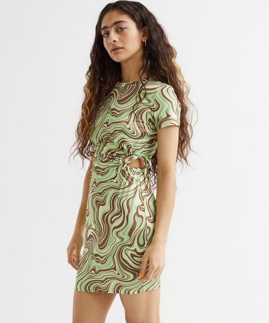 El vestido cut-out de H&M para marcar cintura