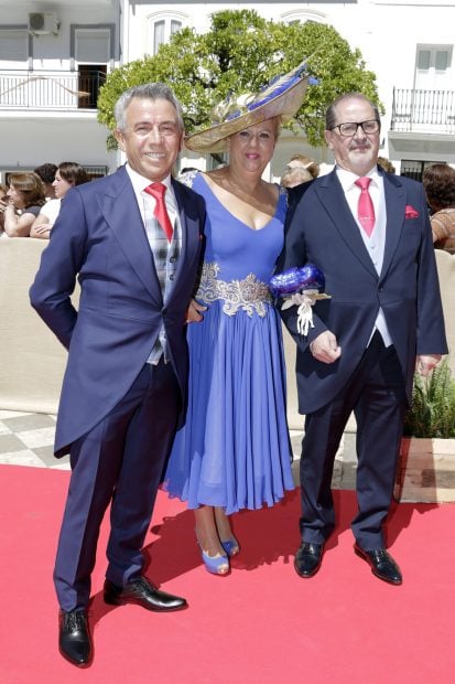 Jos&eacute; Lus L&oacute;pez, 'El Turronero' en una boda./Gtres