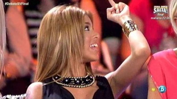 Oriana Marzoli en 'Supervivientes' / Telecinco