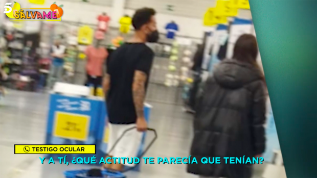 Omar S&aacute;nchez y Anabel Pantoja en 'S&aacute;lvame' / Telecinco