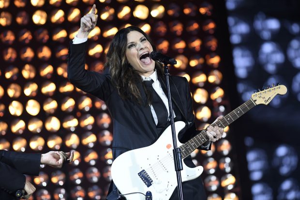 Laura Pausini cantando / Gtres