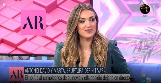 Marta Riesco en 'El Programa de Ana Rosa' / Telecinco