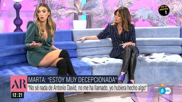 Marta Riesco en 'El Programa de Ana Rosa' / Telecinco