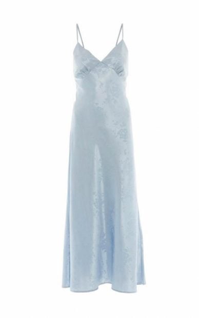 Vestido plateado de Primark / Primark 