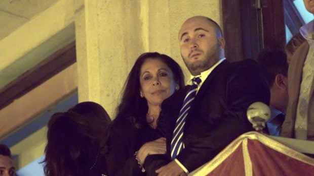 Kiko Rivera junto a Isabel Pantoja en 2014 / Gtres