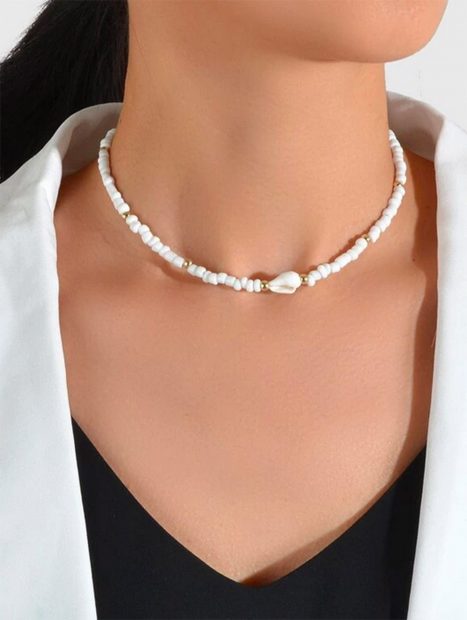 Collar de conchas de Shein / Shein