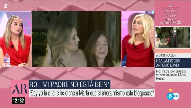 Roc&iacute;o Flores en 'El Programa de Ana Rosa' / Telecinco
