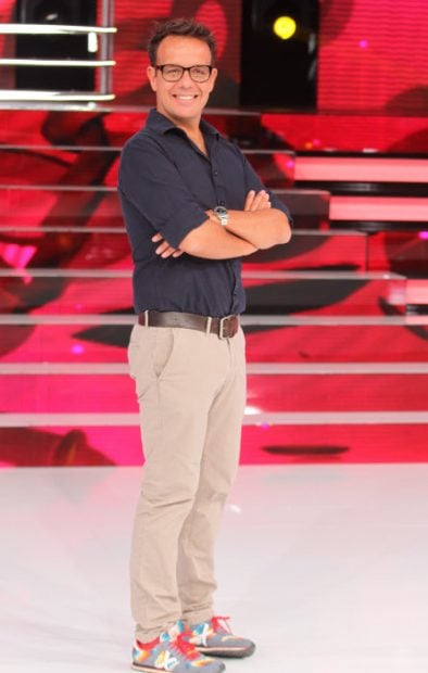 Ángel Llácer en el plató de 'Tu cara me suena' / Gtres