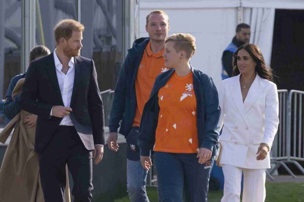 El pr&iacute;ncipe Harry y Meghan Markle en la antesala de los Juegos Invictus / Gtres