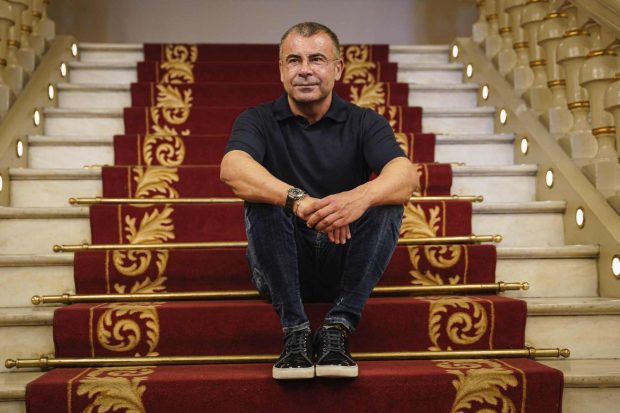 Jorge Javeir Vázquez en el estreno de su obra 'Desmontando a Séneca' / Gtres