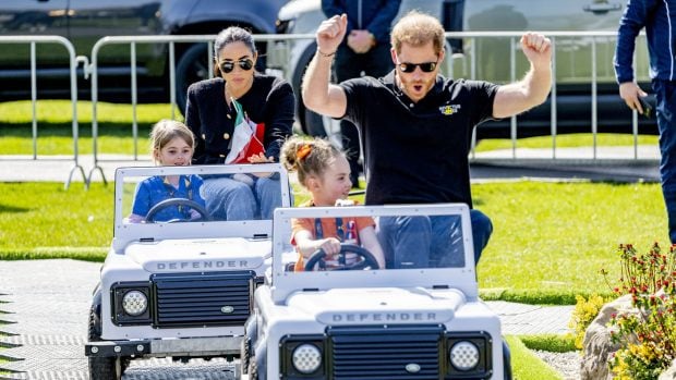 Meghan Markle y el pr&iacute;ncipe Harry en los Juegos Invictus / Gtres