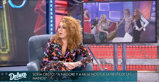 Sof&iacute;a Cristo en 'Viernes Deluxe' / Telecinco