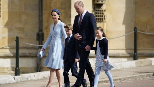 Kate Middleton, el pr&iacute;ncipe Guillermo y sus hijos / Gtres