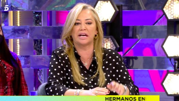 Bel&eacute;n Esteban en el plat&oacute;./Telecinco