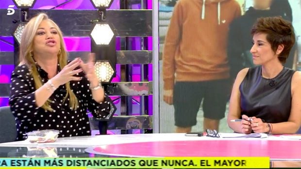 Bel&eacute;n Esteban hablando./Telecinco
