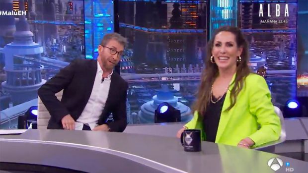 Mal&uacute; junto a Pablo Motos / El Hormiguero