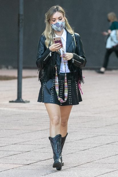 Marta Riesco paseando por Madrid / Gtres