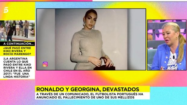 Bel&eacute;n Esteban hablando en 'S&aacute;lvame' / Telecinco