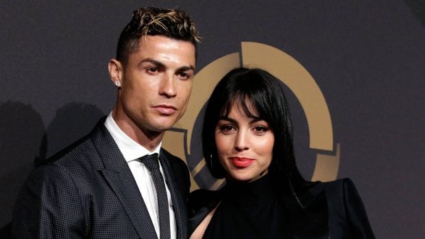 Cristiano Ronaldo y Georgina Rodr&iacute;guez en un photocall / Gtres