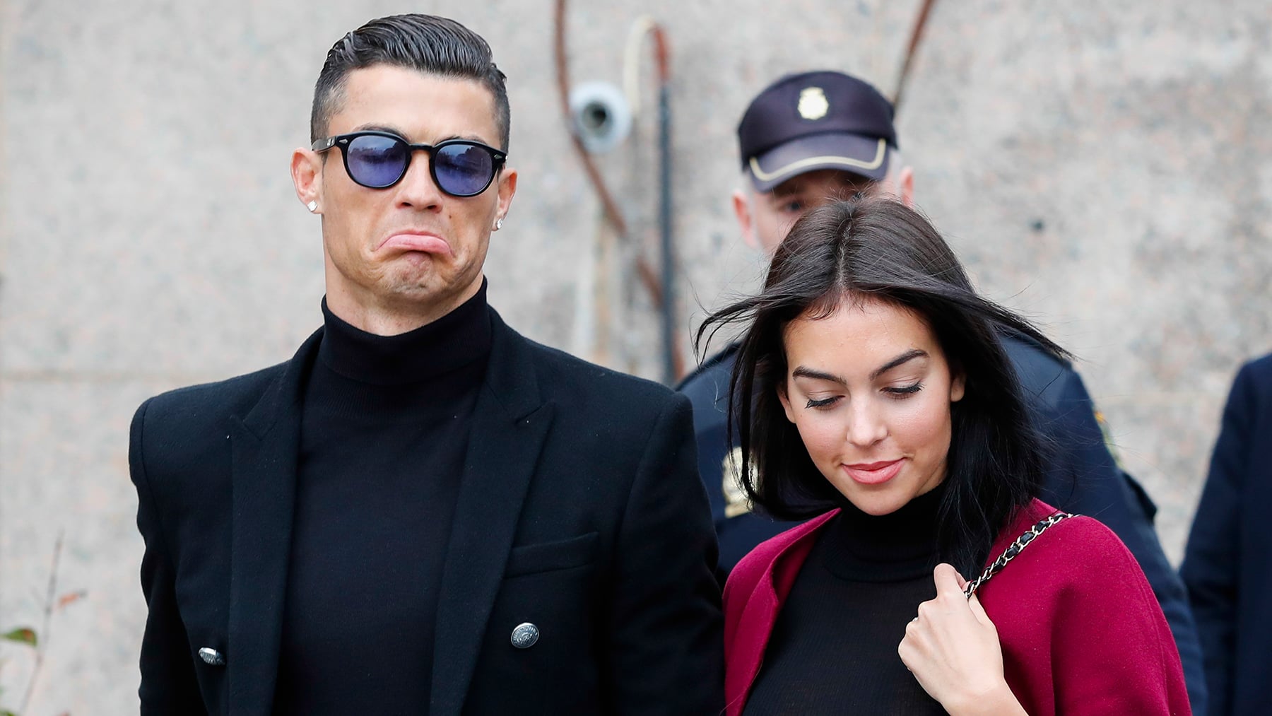 Cristiano Ronaldo y Georgina Rodríguez en Madrid / Gtres