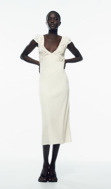 El vestido midi de Zara para sentirte una Bridgerton y que podr&aacute;s lucir todo el verano