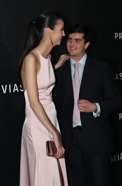 Victoria Federica y Jorge B&aacute;rcenas en un photocall / Gtres