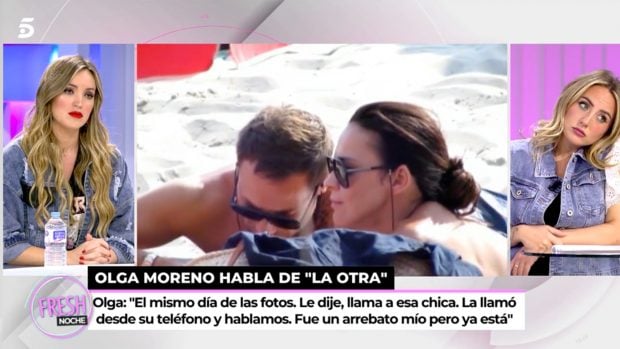 Marta Riesto en 'Ya son las 8' / Telecinco