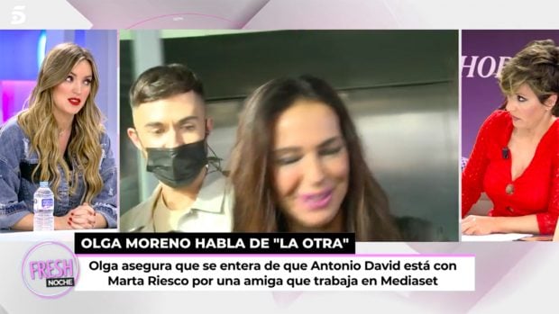 Marta Riesco en conversaci&oacute;n con Sonsoles &Oacute;nega / Telecinco