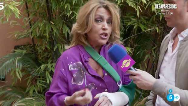 Lydia Lozano habla con 'S&aacute;lvame' / Telecinco