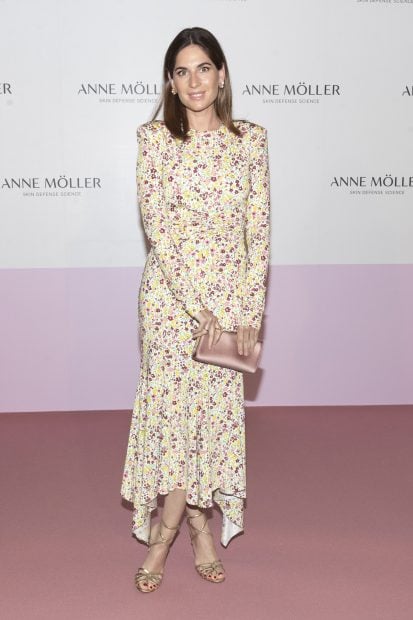 Lourdes Montes luciendo un vestido de flores / Gtres