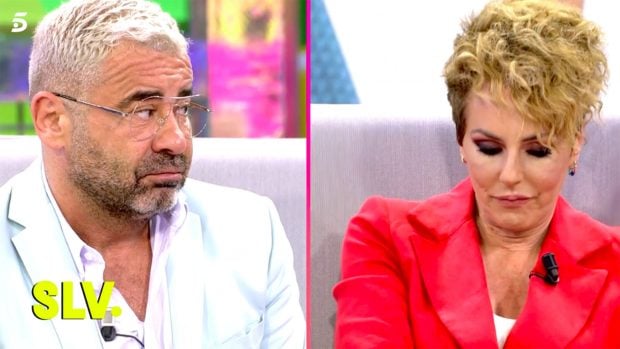 Roc&iacute;o Carrasco en una entrevista con Jorge Javier V&aacute;zquez / Telecinco