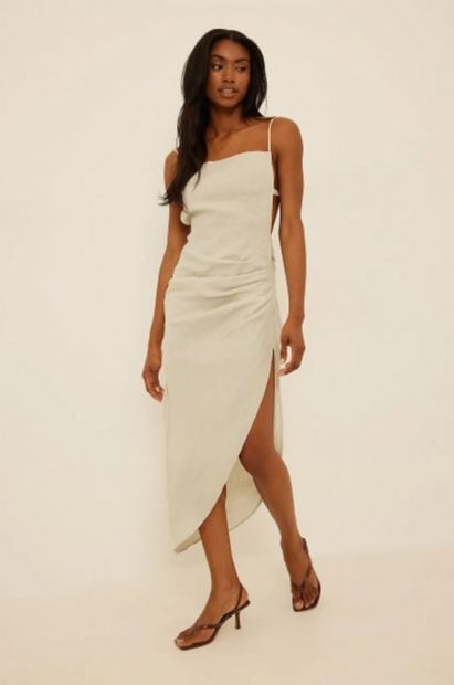 Vestido drapeado / NA-KD