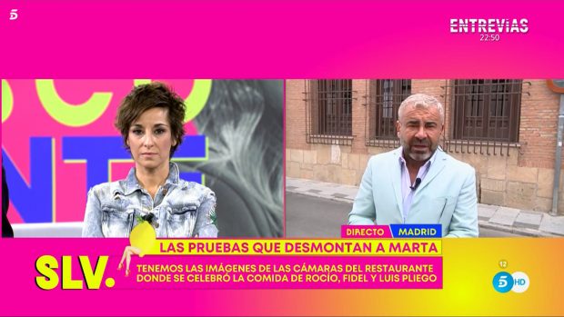 Jorge Javier V&aacute;zquez en directo / Telecinco