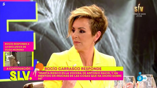 Roc&iacute;o Carrasco en 'S&aacute;lvame' / Telecinco