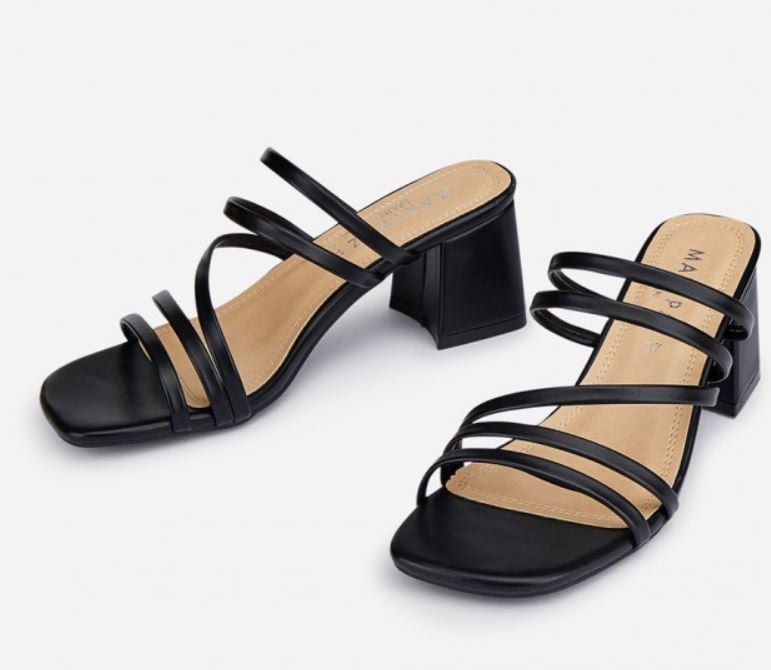 Las sandalias de MaryPaz de napa en los 4 colores m&aacute;s b&aacute;sicos y necesarios
