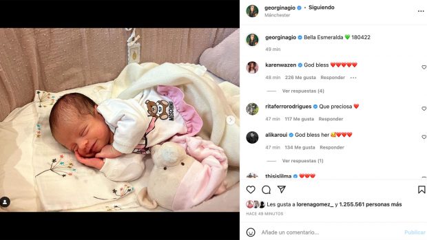 Hija de Georgina Rodr&iacute;guez / Instagram