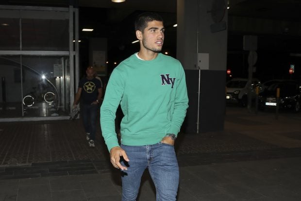 Carlos Alcaraz en Madrid / Gtres