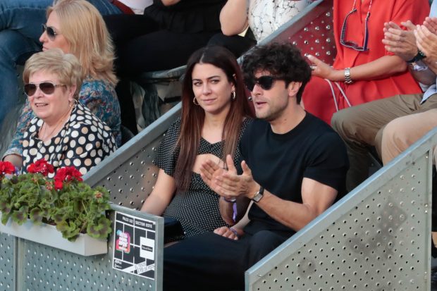 Blanca Su&aacute;rez y Javier Rey en el Open Madrid / Gtres