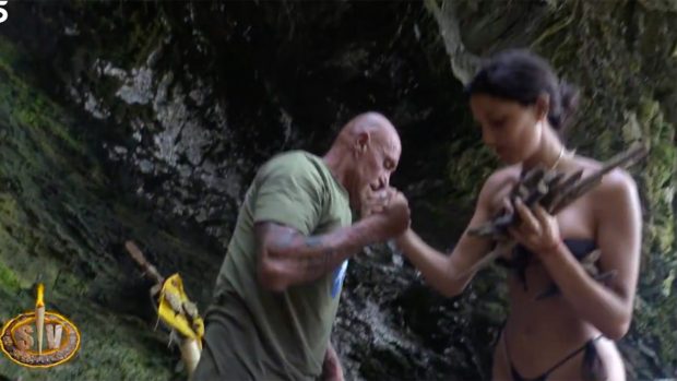 Kiko Matamoros sufre un percance cogiendo le&ntilde;a / Telecinco